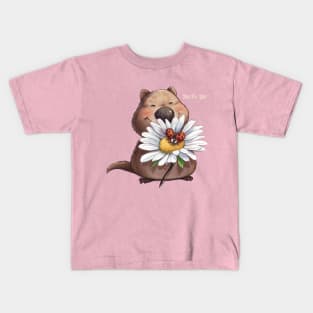 Mili Fay Art: Quokka and Ladybug Kids T-Shirt